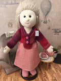 Rag doll outfit pinafore cardigan