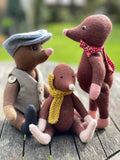 ***DOWNLOAD*** Morris Mole & Outfit - Sewing Pattern and Instructions - By Sherree Banner