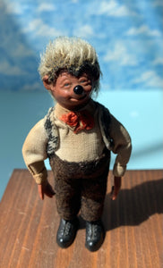Vintage Hedgehog Mecki Character- Farmer