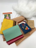 Felt Friends Mini Doll Sewing Kit - Kit to Make Two 9" Dolls & Their Clothes