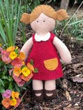 *DOWNLOAD* Felt Friends Mini Doll Pattern to Make A 9" Doll & Clothes