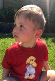 Alice Bear - 'Cobby' Print  T-shirt - Children's - LAST FEW!! Sizes between 1 and 6yrs