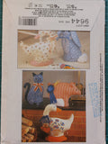 Preloved Simplicity 9644 Sewing Pattern - 4 Decorative Stuffed Animals/Doorstops