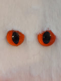 Cat/Reptile/Dragon Safety Eyes, per Pair, Choose from Various Colours/Sizes