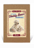 Mohair Teddy Bear Making Kit - George 12cm when made - Alice's Bear Shop