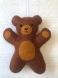 Rag Doll Shortie Pyjama PDF Pattern - Teddy Bear