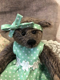 " Leigh" - Hand Made Mohair Jointed Artist Bear