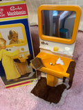 1975 Pedigree Sindy's Boxed Washbasin with Accessories