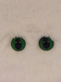 Cat/Reptile/Dragon Safety Eyes, per Pair, Choose from Various Colours/Sizes