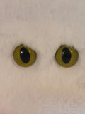 Cat/Reptile/Dragon Safety Eyes, per Pair, Choose from Various Colours/Sizes