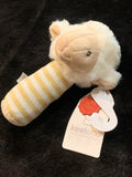 Keeleco Baby Toys- Lullaby Lamb Stick  Rattle-100% Recycled