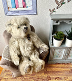 Dean's Rag Book Company Ltd." Toby", The Best of Friends Silver/Grey Mohair Teddy Bear-Year 2000 ,Limited Edition