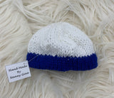 Hand Knitted HMS Sailor Hat for Teddy Bears
