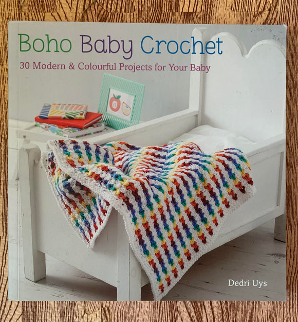 Boho Baby Crochet Soft Cover Book-by Dedri Uys