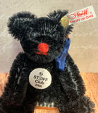 Miniature Steiff Black Club Teddy Bear Year 2000
