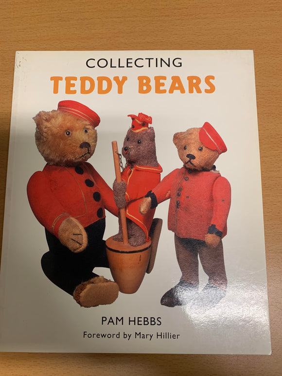 Collecting Teddy Bears softcover book  by Pam Hebbs -(Signed by Author)