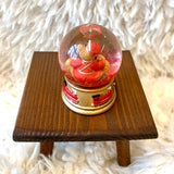 Drummer Boy Tat Mini Glitter Globe Collectable Bear Figurine  - Alice's Bear Shop