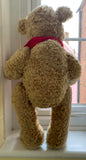 "Gordon" -Preloved Handmade Curly Golden Mohair Jointed Large Teddy Bear.