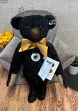 Steiff  Black Teddy Bear with Growler, Limited Edition Replica 1912(403200)