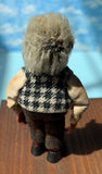 Vintage Hedgehog Mecki Character- Farmer
