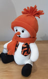 *DOWNLOAD* - Claude The Snowman Pattern and Instructions 25cms/10.5 inches when made- A4