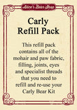 Refill Pack - Carly Bear - 25cm when made