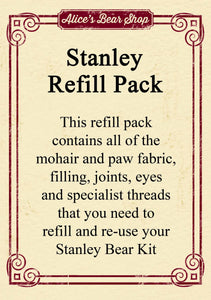 Refill Pack - Stanley Bear - 18cm when made