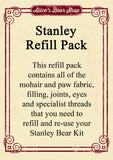 Refill Pack - Stanley Bear - 18cm when made