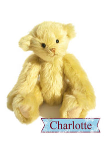 Mohair Teddy Bear Making Kit - Charlotte - With or Without Pattern - 19cm when made