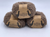 Drops Alpaca - Boucle Mix Yarn - 50g - 6 options - Rag Doll Hair/Knitting