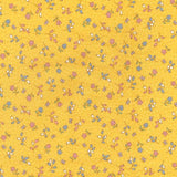 Cotton Poplin - Yellow Floral - Juliette