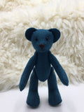 Printed Pattern - 4" Mini Jointed Felt Teddy Bear Sewing Pattern & Instructions - By Meemaw Made