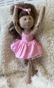 Sandy Pink Dress Outfit - Alices Bear Shop by Charlie Bears