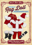 DOWNLOAD Sewing a Rag Doll Outfit - Father Christmas - Pattern and Instructions - to fit our 54cm Rag Doll - Alice's Bear Shop