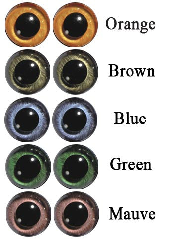 English Glass Eyes from Bear Basics