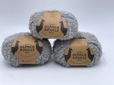 Drops Alpaca - Boucle Mix Yarn - 50g - 6 options - Rag Doll Hair/Knitting