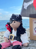 Rag Doll Outfit Making Kit - Pirate Outfit to fit our 54cm Rag Doll