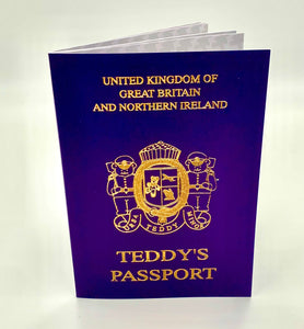 Teddy Bear Passport - 25 pages