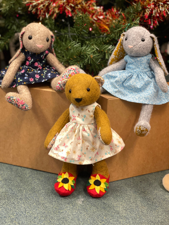 *DOWNLOAD* - Felt Friends Easy Sew Dress A4 Pattern and Instructions