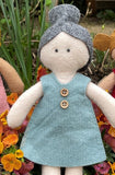 *DOWNLOAD* Felt Friends Mini Doll Pattern to Make A 9" Doll & Clothes