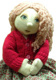 *DOWNLOAD* - Knitting Pattern - Cardigan for 54cm/21" Rag Doll - Alice's Bear Shop