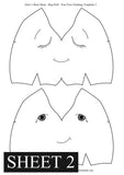Free Rag Doll Face Painting Templates - Alice's Bear Shop