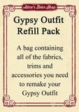 Refill Pack - Gypsy Dress Outfit - to fit our 54cm Rag Doll - Alice's Bear Shop