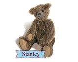 Mohair Teddy Bear Making Kit - Stanley - With or without Pattern - 18cm when made