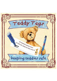 Teddy Tags Refill Pack of 10 Tags - Keeping Teddies Safe - Alice's Bear Shop - Alice's Bear Shop