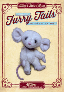 *DOWNLOAD* Willow Rat Pattern and Instructions - 13cm/5" when made - Alice's Bear Shop