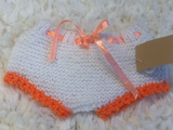 Hand Knitted Knickers For Teddy Bear and Dolls