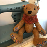 DOWNLOAD - Teddy Bear Sewing Pattern and Instructions - Bentley - Alice's Bear Shop