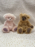 Teddy Bear Pattern and A5 Instruction Booklet - Carly Bear 25cm when made