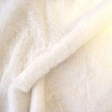 Faux Fur Fabric Plush - White or Cream - Ideal For Santa Outfit and more!